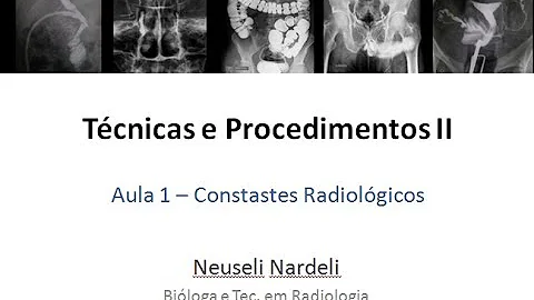 O que é meio de contraste e sua finalidade?