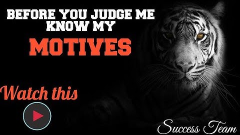 Before you judge someone - WATCH THIS