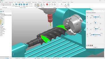 PowerMill 4-Axis Toolpath (Part 6)– Compressor Screw Flowline Finishing Tutorial