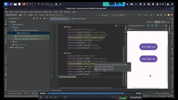 Android Studio Simple Toast with Kotlin