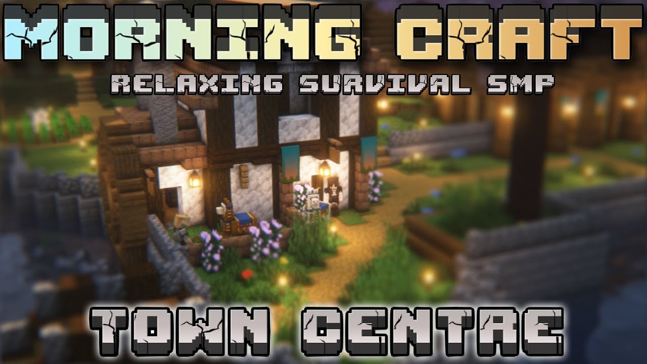 Town centre spring cleaning [Minecraft] MorningCraft - YouTube