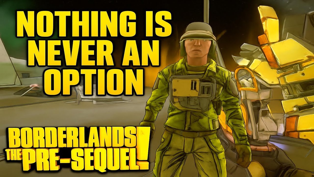 Slikica videa za Ništa nikad nije opcija | Borderlands: The Pre-Sequel | Kao Claptrap, Prijelaz, Gejmplej, 4K