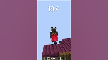 The Most Efficient Staircase In Minecraft to Y 256