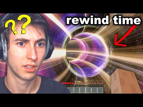 I Fooled my Friend using a Time Travel Mod on Minecraft...