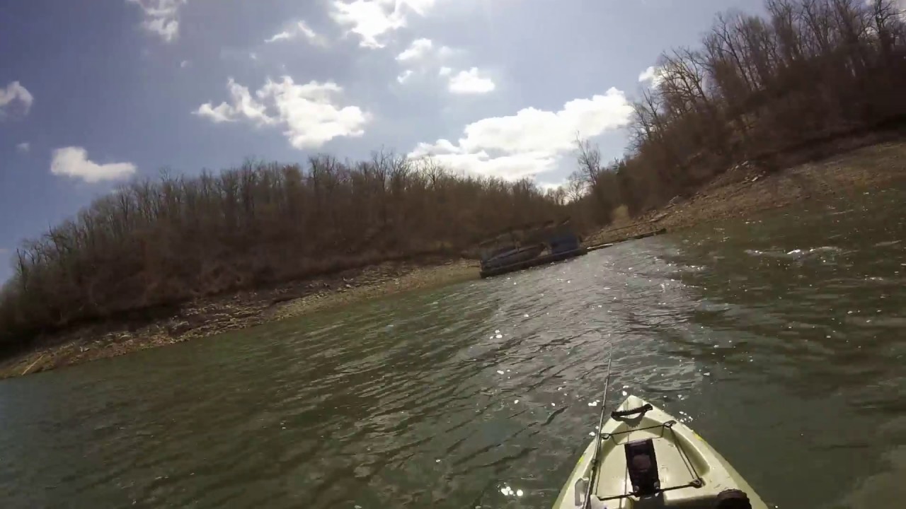 Yak Fishing Beaver Lake 02/24/2017 - YouTube