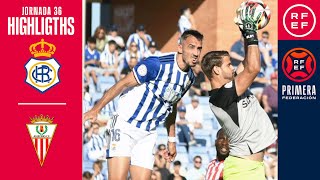 Resumen #PrimeraFederación | RC Recreativo de Huelva 3-0 Algeciras CF | Jornada 36, Grupo 2