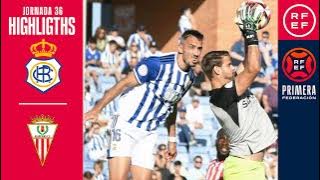 Resumen #PrimeraFederación | RC Recreativo de Huelva 3-0 Algeciras CF | Jornada 36, Grupo 2