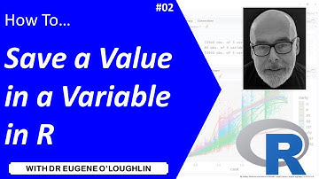 How To... Save a Value in a Variable in R #02