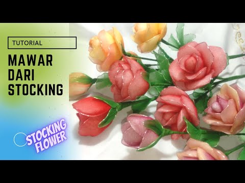 Video: Cara Membuat Bunga Mawar Dari Kaus Kaki