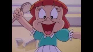 Elmyra gives Dizzy Devil a bath