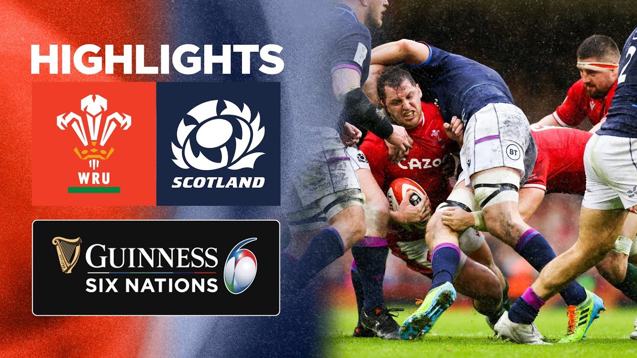 Citron tre frugter Wales v Scotland | Match Highlights | 2022 Guinness Six Nations - YouTube