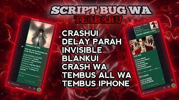 𝘚𝘊 𝘉𝘜𝘎 𝘞𝘈 𝘛𝘌𝘙𝘉𝘈𝘙𝘜 𝟸𝟶𝟸𝟻‼️ 𝘎𝘈𝘕𝘈𝘚 𝘈𝘜𝘛𝘖 𝘊𝘙𝘈𝘚𝘏‼️ 𝘛𝘌𝘔𝘉𝘜𝘚 𝘈𝘓𝘓 𝘞𝘏𝘈𝘛𝘚𝘈𝘗 𝘋𝘌𝘝𝘐𝘊𝘌