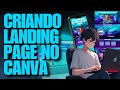 LANDING PAGE FEITA NO CANVA