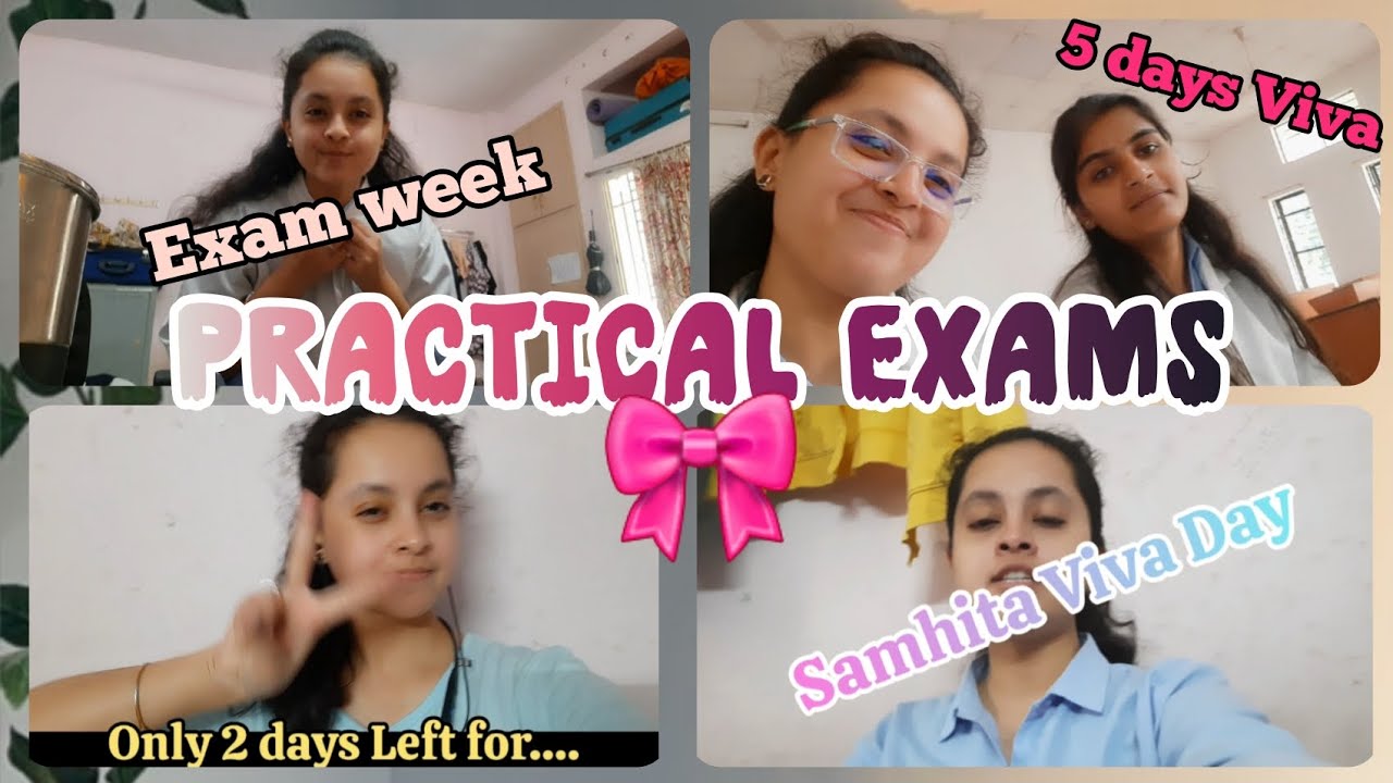 5 Days 5 Viva😨| Exam Week📖 |Hectic schedule😢 | College Vlog |#Long Video # Vlog # Medico