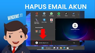 Cara menghapus Email Akun di Windows 11