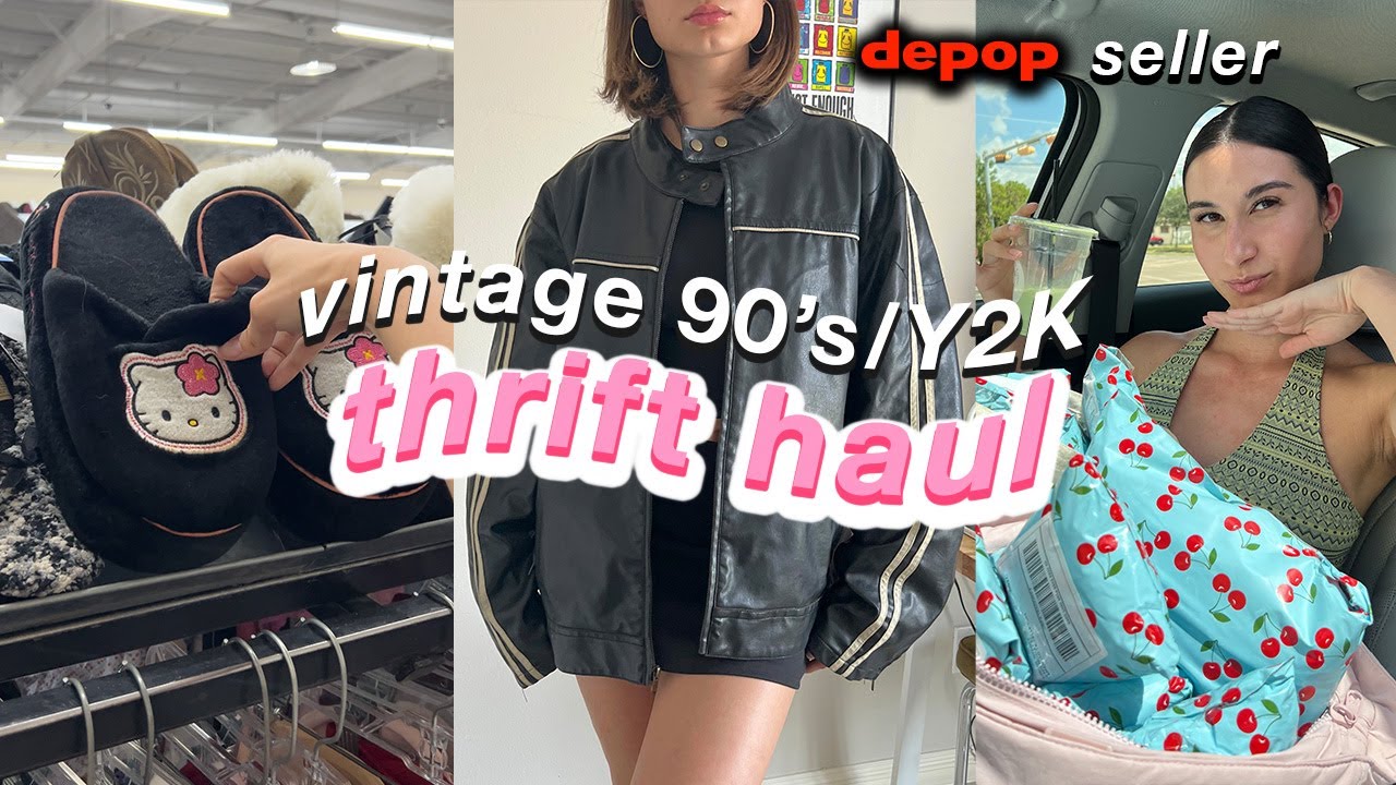 THRIFT WITH ME, 90s/Y2k THRIFT HAUL