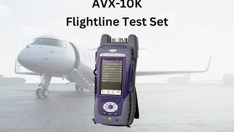 AVX 10K Flightline Test Set – AvionTEq