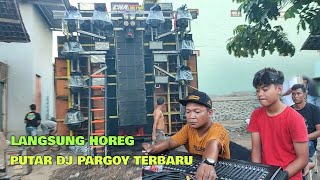 Sound check in Kalirejo, Riswanda Mahardika unboxing the latest DJ Pargoy Horeg ‼️