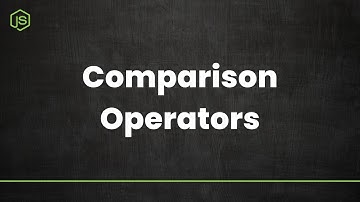 Javascript Course  - Comparison Operators - In Tamil