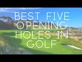 Spyglass Hill Golf Course Vlog - Best 5 Opening Holes in Golf!
