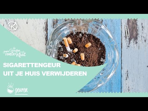 Video: Hoe u rook uit u huis kan verwyder (met foto's)