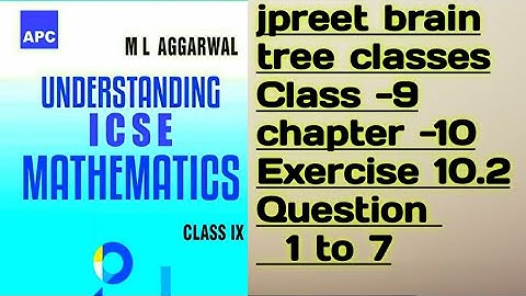 class 9#mlaggarwal chapter 10#video  #congruenttriangles exercise 10.2question 1,2,3,4,5,6,7#jpreet