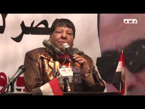 شعبان عبدالرحيم عشان انا مبعرفش أتكللم بقولكم كلنا بنحب السيسى