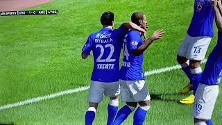 Cruz Azul 1×0 America Semifinal vuelta Clausura 2098 FIFA 14 PS4