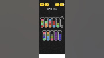 Ball sort level 1300