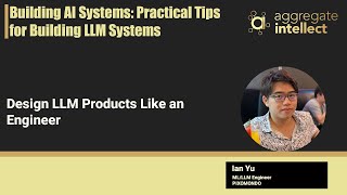 Lessons I Have Learnt as an AI/ML Engineer: Product-First LLM Systems