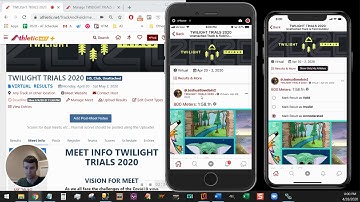 Results Moderation - Virtual Track Meet
