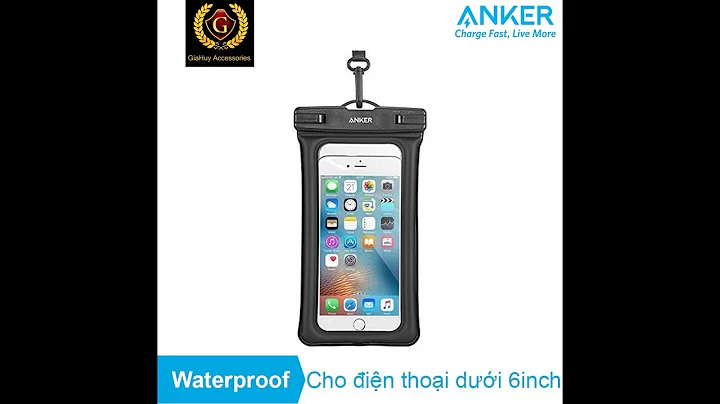 Túi chống nước ANKER Waterproof (Dành cho mọi điện thoại 6 inch trở xuống)