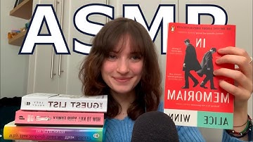 ASMR ~ Book Sounds ONLY (no talking, fast fingertip tapping, scratching, gripping etc...)