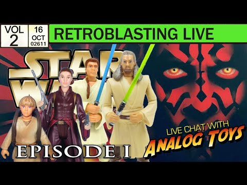 The Original Episode I Toys - RetroBlasting Livestream with Analog Toys - The Original Episode I Toys - RetroBlasting Livestream with Analog Toys
