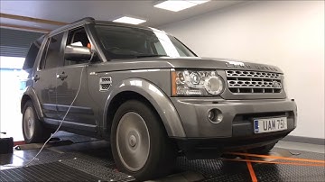 Discovery 4 3 0 SDV6 Tuning Remap on Rolling Road