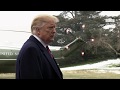 01/19/19: President Trump Delivers a Statement Upon Departure