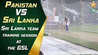 Sri Lanka team training session at the GSL | Pakistan vs Sri Lanka 2019