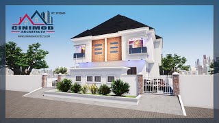 3 Bedroom Semi Detached Duplex Design