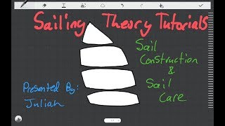 Sailing Theory Tutorials - Sail Construction and Care