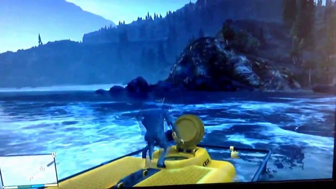 GTA 5 how to scuba dive and how to get submarine YouTube