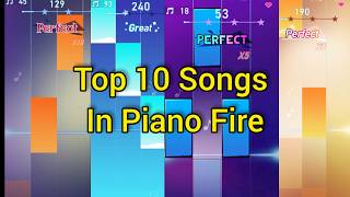 Download lagu Top 10 songs in Piano Fire Adm Music