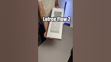 Unboxing the most beautiful keyboard of 2025 - Lofree Flow 2 #keyboard #asmr #unboxing