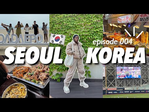 BLACK GIRL IN KOREA VLOG 2022 🇰🇷: KPOP 퍼포먼스 by woo!ah | 한국 야구 게임, 강남 탐험