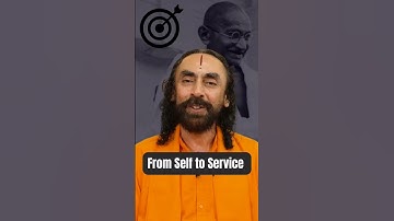 Shift Your Target from Self to Service l Swami Mukundananda #shorts #newyearresolutions