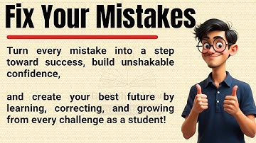 Fix Your Mistakes & Transform Your Life 🔥 || Student Motivation to Learn, Grow & Succeed ✅