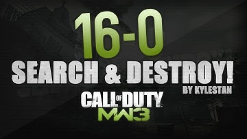 Beast SnD Games - 16-0 Search and Destroy w/TIPS! on Mission! (Modern Warfare 3)