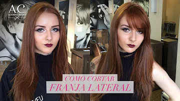 Como partir o cabelo para fazer uma franja?