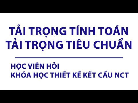 Video: Tính toán tải trọng xuống móng. Một ví dụ về tính toán tải trọng trên móng