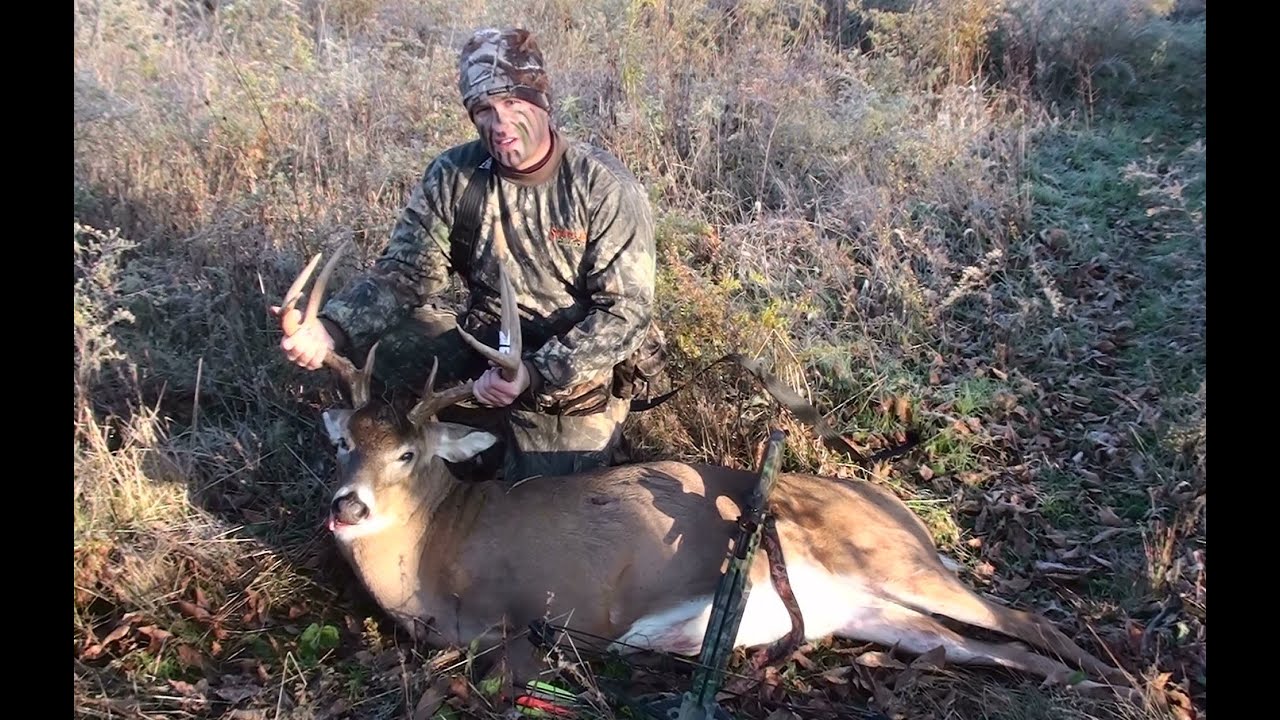 2011 Ohio Deer Hunt - Self Filmed - Nice Buck 10.30.11 