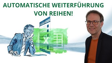 AUTOMATISCHE REIHENVERVOLLSTÄNDIGUNG!  (Autoausfüllen)| Arno Burger | Excel Quicktipp #3